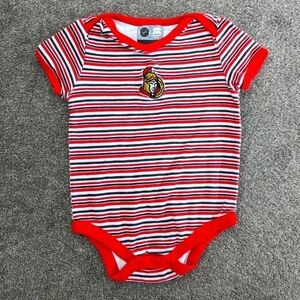 Nhl Ottawa Senators hockey onesie cotton 9 months